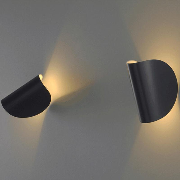 1-Light Rotatable Minimalist Modern Wall Sconce